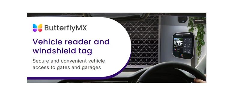 ButterflyMX Long-Range Vehicle Reader